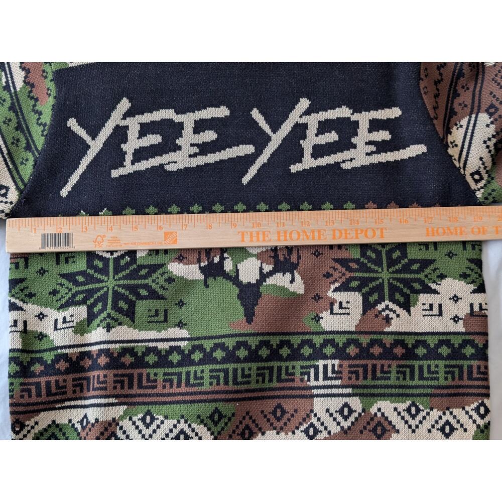 ​NWOT Yee Yee Apparel Camo Holiday Sweater Bundle - Set of 2 - Small - Picture 8 of 13
